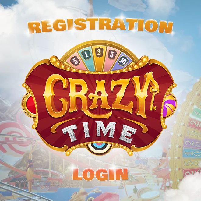 Crazy Time Login and Registration